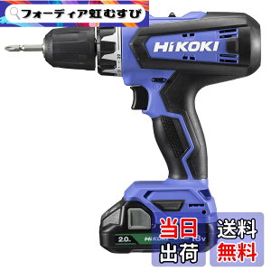 �y���������zHiKOKI(�n�C�R�[�L) 18V �R�[�h���X �h���C�o�h���� �`���b�N 1.5~13mm 22�i�N���b�` 2.0Ah �~�d�rx1�� �[�d�� �P�[�X�t FDS18DF(BG)