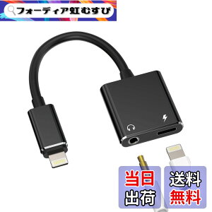 �y���������z�[�d���C���z���A�_�v�^�[�i2in1�jLightning to 3.5mm�W���b�N Apple �Ή�iPhone 14 13 12 11 Pro MAX �Ή�iPad Mini�p �ԍ�AUX �C���z���h���O�� �I�[�f�B�I�[�d�P�[�u��