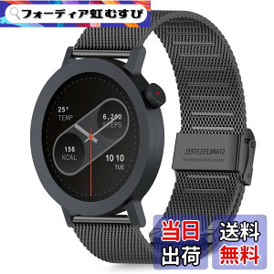 �y���������z[HeeNia] �o���h CMF by Nothing Watch Pro 3/CMF by Nothing Watch Pro 2 �Ή� �����x���g �X�e�����X�� �ւ��x���g �������߉\ �j�����p �����o���h (�u���b�N)