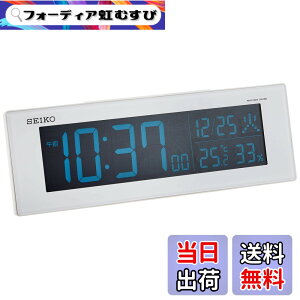 �y���������z�Z�C�R�[�N���b�N(Seiko Clock) �Z�C�R�[ �N���b�N �u�����v 02:���p�[�� �{�̃T�C�Y:7.3x22.2x4.5cm �ڊo�܂����v �d�g �f�W�^�� �𗬎� �J���[�t�� DL305W