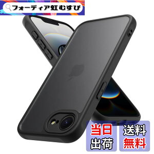�y���������zPinLiSheng iPhone 17e/16e �P�[�X �}�b�g�� ������ �ϏՌ� ����~�� iPhone17e�P�[�X �w��h�~ �ČRMIL�K�i ���ϖh�~ ���C�����X�[�d�Ή� �X�}�z�P�[�X (�u���b�N, 16e/17e)