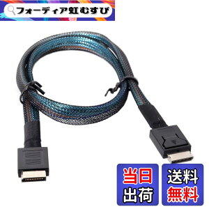�y���������zchenyang OCuLink PCIe PCI-Express SFF-8611 4i - OCuLink SFF-8611 SSD �f�[�^�A�N�e�B�u�P�[�u�� 50cm