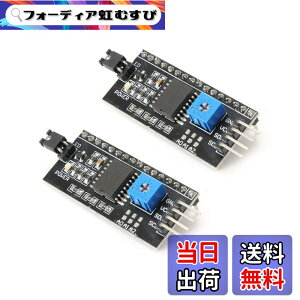 �y���������zKKHMF 2�� IIC/I2C/TWI �V���A���C���^�t�F�[�X�{�[�h���W���[��1602 2004 LCD�f�B�X�v���CArduino �ɑΉ� �u�����z���v