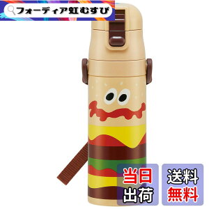 �y���������z�X�P�[�^�[(Skater) ���� �q���p ������ 470ml �o�[�K�[�R���N�X �o�[�K�[ �j�̎q ���̎q �ۗ��p �X�e�����X �y�ʃ^�C�v waterbottle �X�|�[�c�{�g�� �L�b�Y ���ǂ� ���r SDC4-A