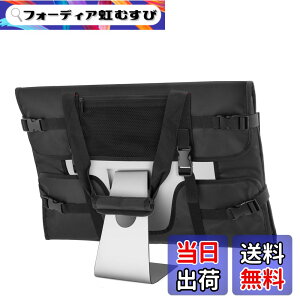 �y���������z[Trunab] iMac�p�L�������O�o�b�O 21.5/24�C���`�p iMac�p �g�[�g�o�b�O �|�P�b�g�t�� (�u���b�N�A21.5�C���`�p)