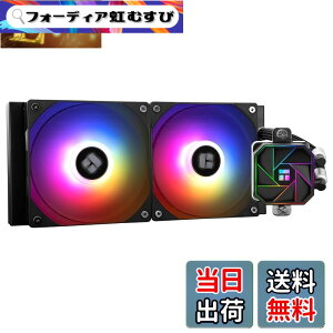 �y���������zTHERMALRIGHT AQUA ELITE 240 V3 Aio CPU�N�[���[�A240�t���AARGB PWM�N�[���[�t�@���AIntel LGA115X/1851/1200/1700�AAMD:AM4/AM5�p�APC�N�[���[ Aio