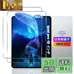 �y���������z�y2���Z�b�g�z �Ή� iPad Pro (13�C���`) (M4) 2024 �t�B���� �y���Y���Ɏq�f�ށz �p iPad pro13 (2024���f��) M4 �K���X�t�B���� �����K���X �p iPadPro (M4) (2024) �^�u���b�g �p �ی�t�B���� 