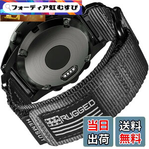 �y���������zHemsut �K�[�~�� �x���g �K�[�~���E�H�b�` �i�C�����X�|�[�c�o���h Fnix/Forerunner/Approach/MARQ/Quatix/D2/Instinct/Enduro/Tactix�V���[�Y�p �A�b�v�O���[�h���ꂽ�R�l�N�^ �K�[�~���̃N�C�b�N