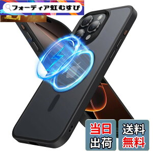 �y���������zPRODELI �P�[�X For iPhone 16 Pro Max ��p �J�o�[ MagSafe�Ή� �ČRMIL�K�i �ی�J�o�[ �ϏՌ� �w��h�~ ���C�����X�[�d�Ή� �����h�~ �����Y�ی� ���΂݂Ȃ� �X�}�z�P�[�X �Ή� �A�C�t�H