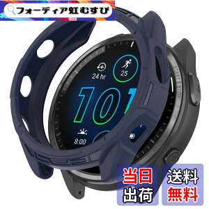 �y���������z�mRuenTech�n�Ή�GARMIN Forerunner 965�P�[�X �ی�P�[�X Garmin Forerunner 965�p�J�o�[ 6�F�I �\�t�g�V���R���� �v���e�N�^�[�J�o�[ �ϏՌ� �y�� ���t���ȒP