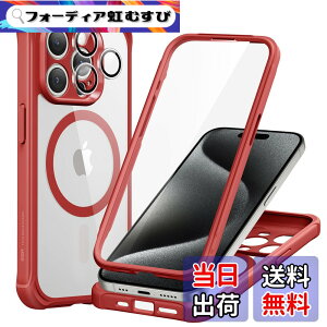 �y���������zESR iPhone 15 Pro �P�[�X�Z�b�g 1�Z�b�g�ʃ����Y�ی�t�B���� ��phone15pro �P�[�X MagSafe�݊��X�}�z�P�[�X�Ή� �S�ʕی�^�C�v�R�p�K�i�ی�� �Ϗ��� Armor�V���[�Y iphone15pro �P�[�X 