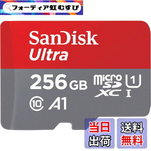 �y���������zSandisk MicroSD�J�[�h256GB Ultra UHS I 150MB/s R �X�}�[�g�t�H���p SDSQUAC-256G-GN6MN
