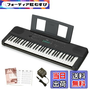 �y���������z���}�n �|�[�^�u���L�[�{�[�h 61���� �u���b�N PSR-E360B �֗��ȃ��b�X���@�\��^�b�`���X�|���X�𓋍� �F�F�u���b�N