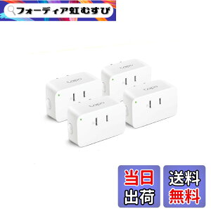 �y���������zTP-Link WiFi �X�}�[�g�v���O ���u���� �������R���Z���g Echo �V���[�Y/Google �z�[�� �Ή� �����R���g���[�� �T�[�L�����[�^�[ �n�u�s�v 3�N Tapo P105/A �F�F�X�}�[�g�v���O