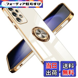 �y���������zTMUJWS Galaxy A52 5G �p�̃P�[�X �����O �ϏՌ� �����Y�ی� �y�� Samsung �M�����N�V�[ A52 5G SO-53B SOG05 �p�̃J�o�[ ���b�L���H �\�t�g�P�[�X �X�^���h�@�\ �ԍڃz���_�[ �Ή� �T���T���G