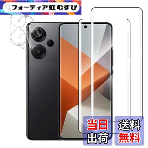 �y���������z(2+2���Z�b�g) For Xiaomi Redmi Note 13 Pro+ �t�B���� 3D�J�[�u�t�B���� (2��) + �����Y�ی�t�B���� (2��)�yYCJDP 2024�V�o��z���Ɏq9H �����ߗ� �����x�^�b�` �����z�� �������� �C�A�h�~ 