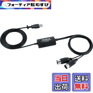 �y���������zRoland ���[�����h MIDI�C���^�[�t�F�C�X UM-ONE mk2 USB�ڑ� Windows�EMac�EiPad�ɑΉ� �V���v���ڑ� ���o�C�����ł����� �F�F�u���b�N