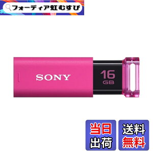 �y���������zSONY USB������ USM-U�V���[�Y �F�F�s���N�A�T�C�Y�F16GB