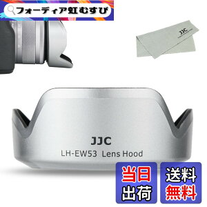 �y���������zJJC Canon EF-M �����Y�t�[�h �T�C�Y�FEW-53 �݊� �O���[