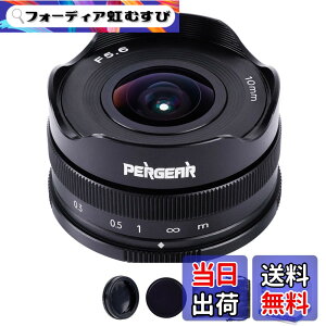�y���������zPergear 10mm F5.6 �p���P�[�L���჌���Y APS-C Sony E�}�E���g�J����A6300 A6500 A6600 A7S A7II A7III A7R2 A7S2 A7R3 A7S3 A7R4 A9 A9II�ȂǂɑΉ�