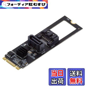 �y���������zCablecc PCI Express NGFF �L�[ B+M - SATA 3.0 6Gbps �f���A���|�[�g ���������A�_�v�^�[ �R���o�[�^�[ �n�[�h�h���C�u�g���J�[�h JMB582 2280