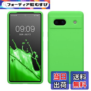 �y���������zkwmobile �X�}�z�P�[�X Google Pixel 7a�Ή� �P�[�X - TPU ���L�b�h �V���R�� �J�o�[ - �ϏՌ� ���h�~ �T���T�� Case ���C���O���[�� �F�F���C���O���[���A�T�C�Y�FPixel 7a