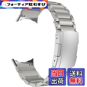 �y���������z[MaKTech] �`�^�����X�g�o���h Google Watch�p ���^���u���X���b�g�X�g���b�v �g�[�^�X�o�b�N���t���A�_�v�^�[�t�� Google Pixel Watch 3 [2024] �F�F�V���o�[�A�T�C�Y�FWatch3 45mm