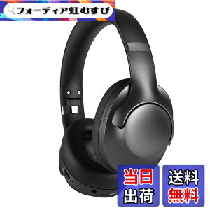 �y���������zSITOAT Bluetooth �w�b�h�z�� ���C�����X�w�b�h�z�� ANC �A�N�e�B�u�m�C�Y�L�����Z�����O �傫���C���[�p�b�h �I�[�o�[�C���[ �w�b�h�t�H�� 50���Ԏg�p �L��/�������p �Q�[�~���O ��