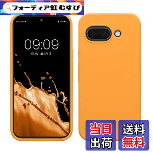 �y���������zkwmobile �X�}�z�P�[�X Google Pixel 9a�Ή� �P�[�X - TPU ���L�b�h �V���R�� �J�o�[ - �ϏՌ� ���h�~ �T���T�� Case �t���[�e�B�[ �I�����W �F�F�t���[�e�B�[ �I�����W�A�T�C�Y�FPixel 9a