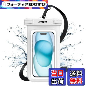�y���������zJOTO �h���P�[�X 2���Z�b�g �X�}�z�p IPX8�F��iPhone16/15/14/13/12 Pro Max Galaxy S24/S23 Ultra Pixel 8 Pro �Ή� 7�C���`�܂� �w��F�ؑΉ� ���C �C �v�[�� �ނ� �A�E�g�h�A ��|���� -�u���b�N �F