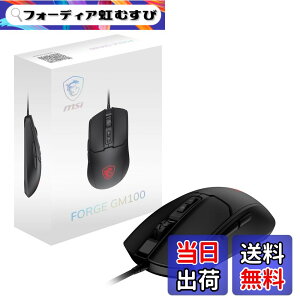�y���������z�y����zMSI FORGE GM100 �I�v�e�B�J�� �Q�[�~���O�}�E�X �L�� MS0716 �F�F�u���b�N