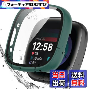 �y���������zBOOLINN For Fitbit sense2 �J�o�[/Fitbit versa4 �J�o�[ 3D���p�G�b�W �����^ PC+�K���X�f�� ��̌^ �t�@�[�E�F fitbit sense2 �P�[�X/fitbit versa4 �P�[�X �Ή� �����ߗ� �L�Y�h�~ �w��h�~ �ȒP��
