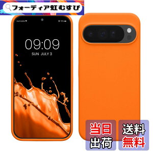 �y���������zkwmobile �X�}�z�P�[�X Google Pixel 10 Pro XL�Ή� �P�[�X - TPU ���L�b�h �V���R�� �J�o�[ - �ϏՌ� ���h�~ �T���T�� Case �t���[�e�B�[ �I�����W �F�F�t���[�e�B�[ �I�����W�A�T�C�Y�FPixel