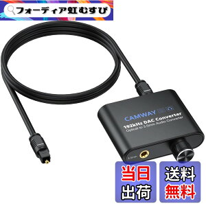 �y���������zCAMWAY 192kHz ���f�W�^�� �A�i���O �����ϊ��� �T�C�Y�F3.5MM�o�́i���ʒ����m�u�t���j