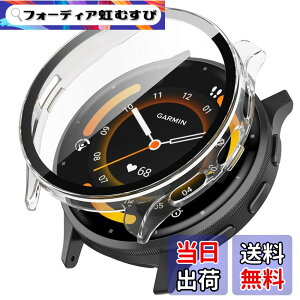 �y���������zTOORQR For GARMIN Venu 3�Ή� �P�[�X �K�[�~��Venu 3 �g�E�H�b�`�P�[�X �����K���X ��̌^ �ϏՌ� PC�f�ޒ����^ ���h�~ �S�ʕی� �w��h�~ ��U�h�~ �����x �����ߗ� venu 3 �p �J�o�[ 45mm