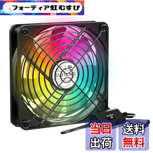 �y���������zELUTENG ��p�t�@�� 12cm USB�t�@�� 3�i�K���� USB fan 12cm ���^ 7���H�� ������ ��� �F�FRGB�A�T�C�Y�F12CM
