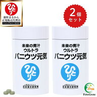 【まとめ買いクーポン配布中】 銀座まるかん 未来の青汁 ウルトラ パニウツ元気 （大）95g 約250粒 2個セ…