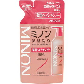 ミノン薬用ヘアシャンプー　詰替用　380mL［配送区分:B2］