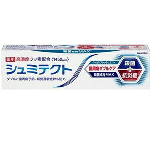 シュミテクト 歯周病ダブルケア クールリフレッシュミント 90g(配送区分:B2)