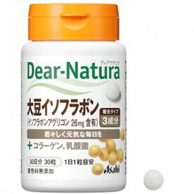 ［定形外郵便］Dear-Natura/ディアナチュラ大豆イソフラボンwithレッドクローバー　30錠