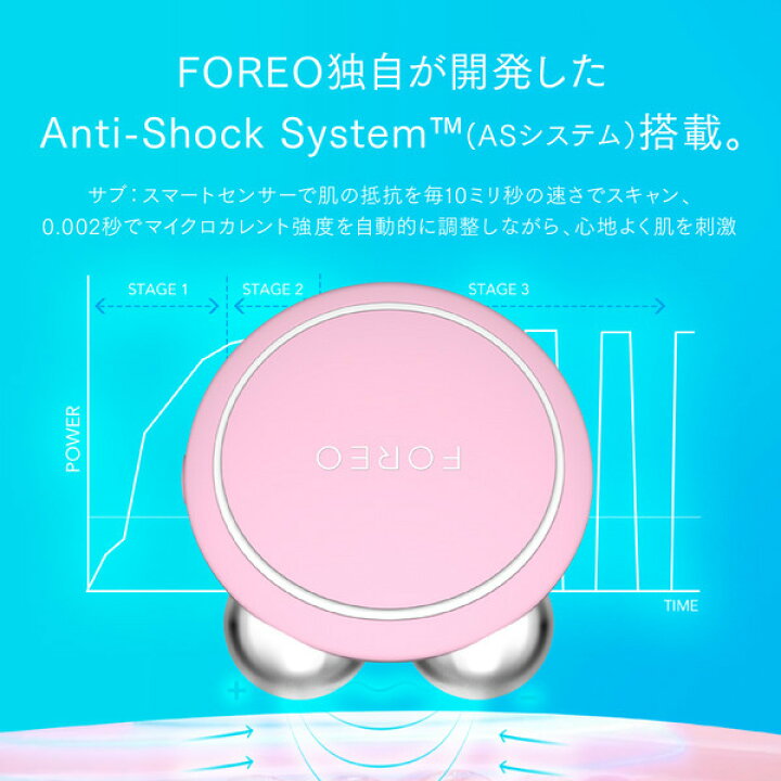 FOREO BEAR フォレオ ベア フーシャ 肌の引き締め フェスマッサージ 