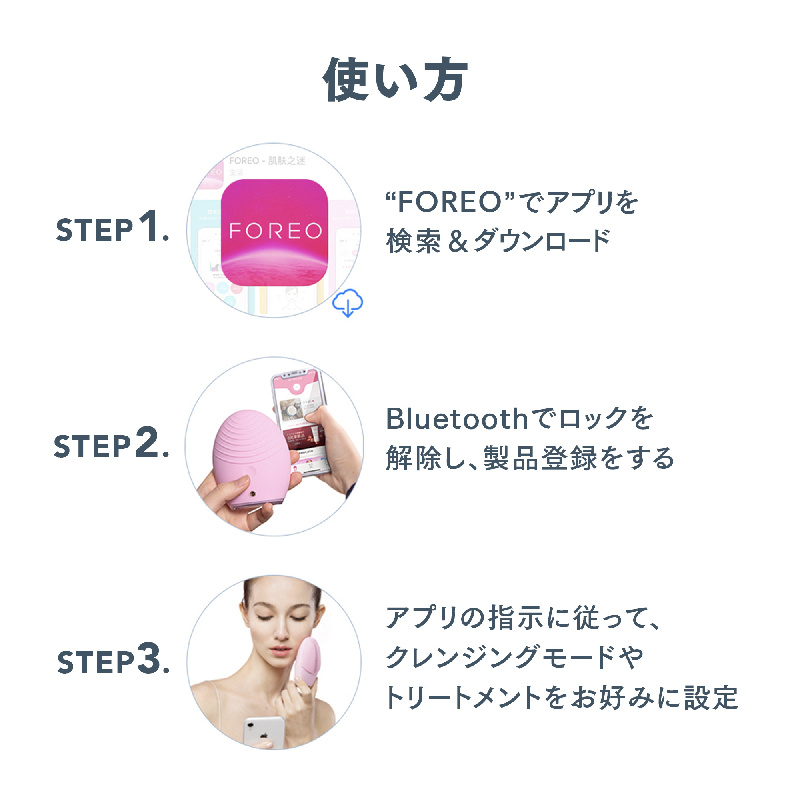 【楽天市場】美顔器 LUNA 3 フォレオ 電動 洗顔ブラシ FOREO 