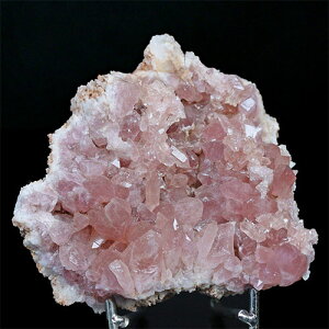 〔D86-216〕希少 ピンクアメジスト アルゼンチン産 ジオード クラスター 晶洞 原石【メール便不可】