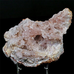 〔D86-223〕希少 ピンクアメジスト アルゼンチン産 ジオード クラスター 晶洞 原石【メール便不可】