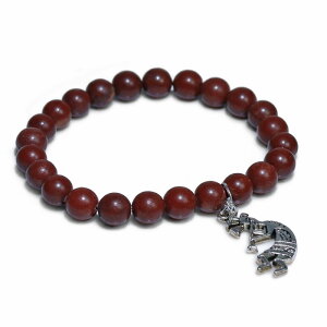 �kK2119-8m�l�A���]�i�Y �Z�h�i�X�g�[�� �R�R�y�� �u���X���b�g Sedonastone Kokopelli�y�����_�������z8mm 1�_