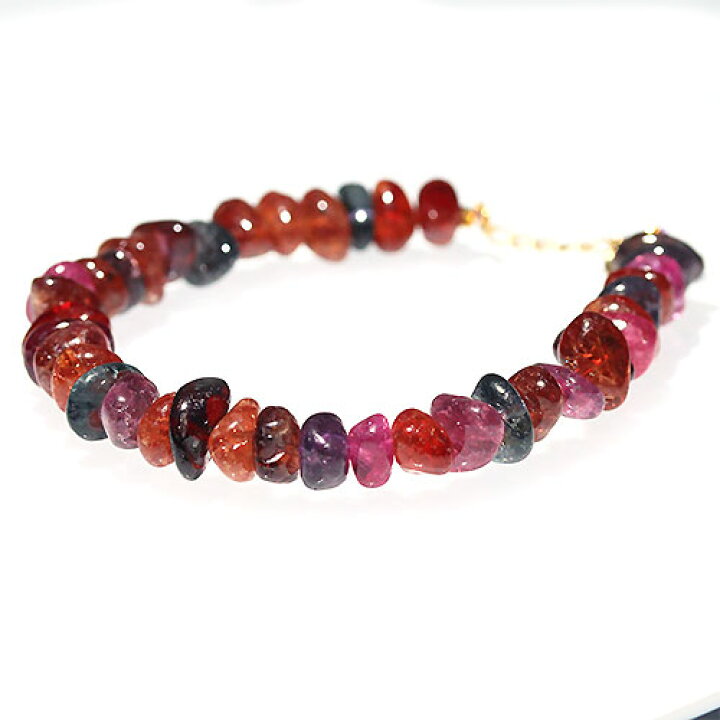 楽天市場】〔K1818-2〕約10-11mm マルチカラースピネル Spinel 
