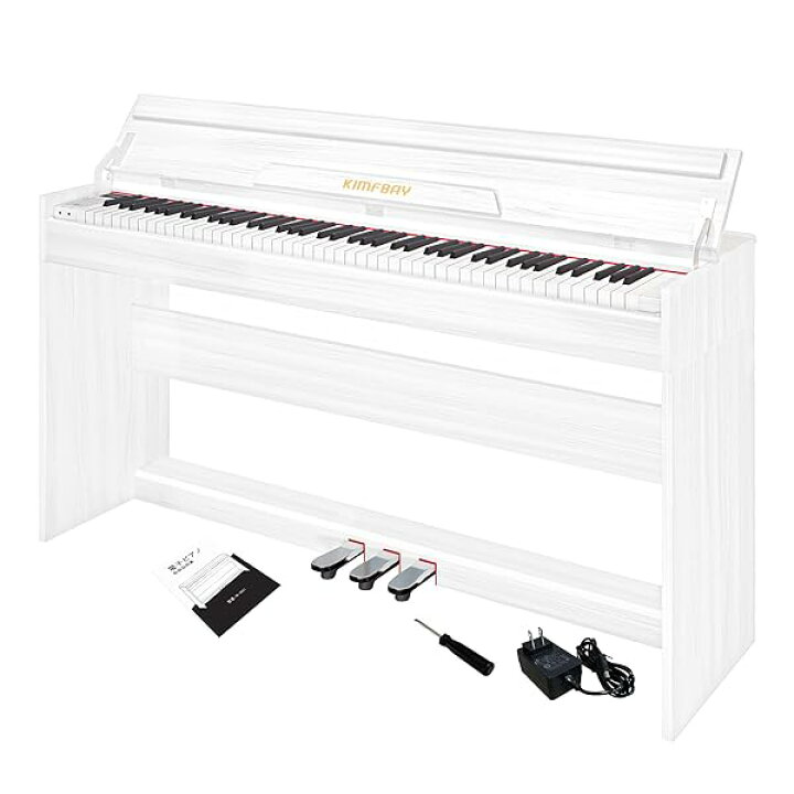 楽天市場】【送料無料】電子ピアノ 88鍵盤 木製 電子ピアノ アップ 