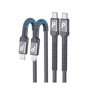 yzUSBC CgjOP[u 1M 2{ZbgyC94 Apple MFiF؁zTypec Lightning P[ u ^CvC iPhone 13[dP[u PDΉ [d ϋv iPhone 12/12 Pro Ma