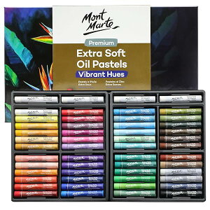 yzX[p[\tg ICpXe _52_ Extra Soft Oil Pastels 52pc Vibrant colour e̖邢FA͂ƃN[FɖāA@\|ppXeAuhAwƒFɗp