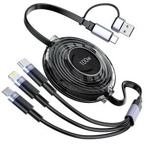 yzy100Wz[dP[u 3in2 莮 [dR[h yPDΉ100W/5Az}[d LEDfBXvC ϋv f[^] fh~ iPhone15/16V[Y[dP[u MacBook Pro/iPad Pro/S